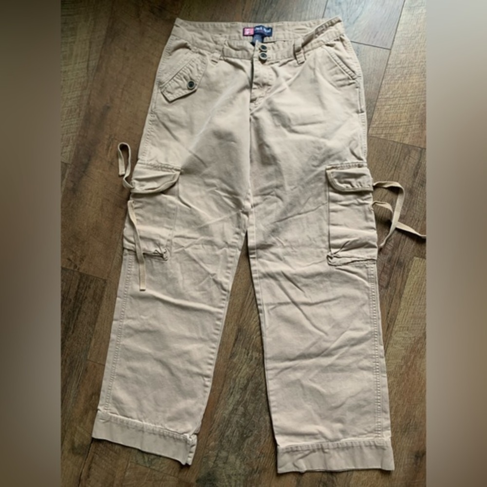 Duck Head cargo‎ pants women’s size 9,  low slung hip cargo pants